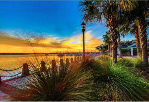 Waterfront Park Sunset