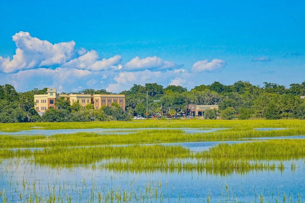 Beaufort Courthouse View with Marsh